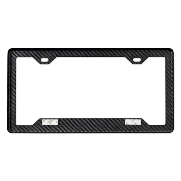 Mishimoto Carbon Fiber License Plate Frame - Gloss thumbnail 2