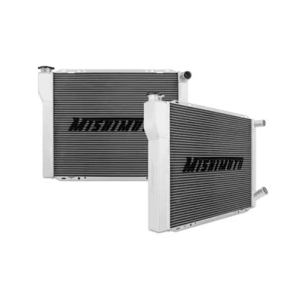 Mishimoto Universal Dual Pass Race Radiator 27x19x3 Inches Aluminum Radiator thumbnail 2