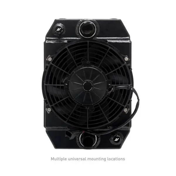 Mishimoto Universal Drag Race Performance Aluminum Radiator - Black thumbnail 3