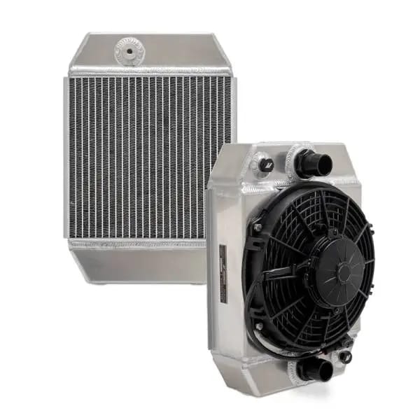 Mishimoto Universal Drag Race Performance Aluminum Radiator - Natural thumbnail 2