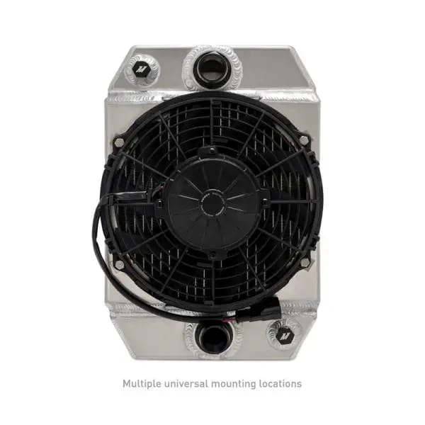 Mishimoto Universal Drag Race Performance Aluminum Radiator - Natural thumbnail 3