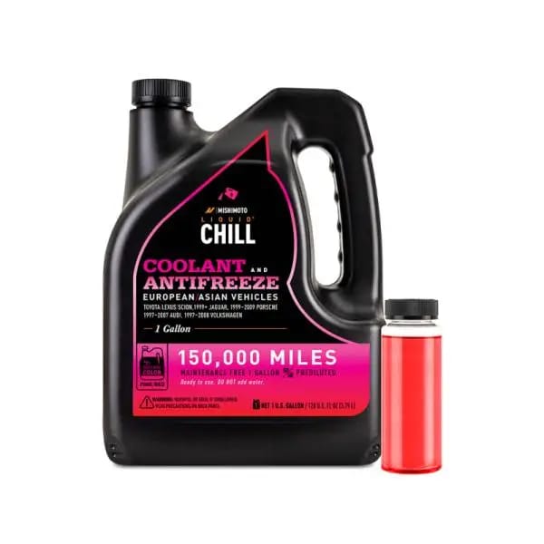 Mishimoto Liquid Chill EG Coolant, European/Asian Vehicles, Pink/Red thumbnail 5