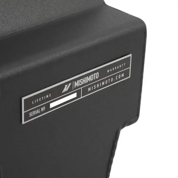 Mishimoto 11-19 Ford 6.7L Powerstroke Aluminum Degas Tank - Micro-Wrinkle Black thumbnail 7