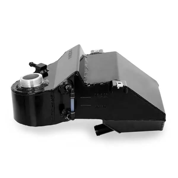 Mishimoto 03-07 Ford 6.0L Powerstroke Aluminum Degas Bottle - Black thumbnail 6