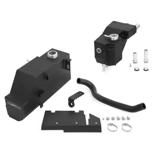 Mishimoto 11-19 Ford 6.7L Powerstroke Expansion Tank Kit - Micro-Wrinkle Black thumbnail 2