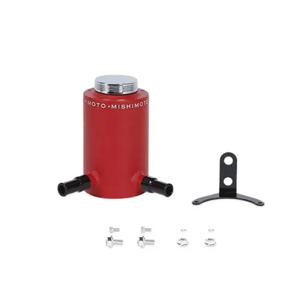 Mishimoto Aluminum Power Steering Reservoir Tank - Wrinkle Red thumbnail 4