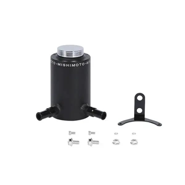Mishimoto Aluminum Power Steering Reservoir Tank - Wrinkle Black thumbnail 3