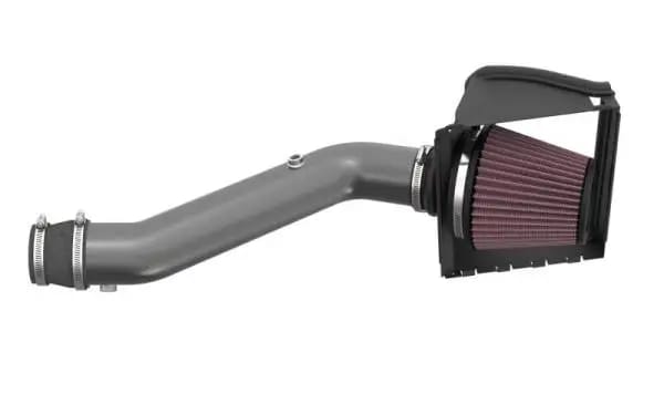 K&N 18-24 Ford F150 3.3L V6 Performance Air Intake System w/ Red Air Filter thumbnail 2