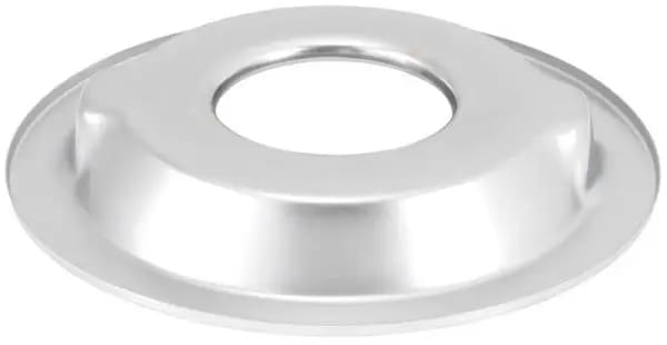 K&N Metal Base Plate 14in OD 5-1/8in Flange Chrome Finish thumbnail 2