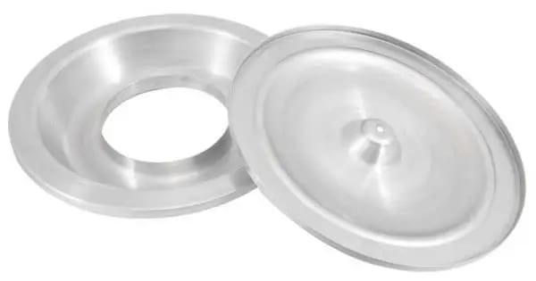 K&N 16in Spun Aluminum Top & Bottom Plate thumbnail 2