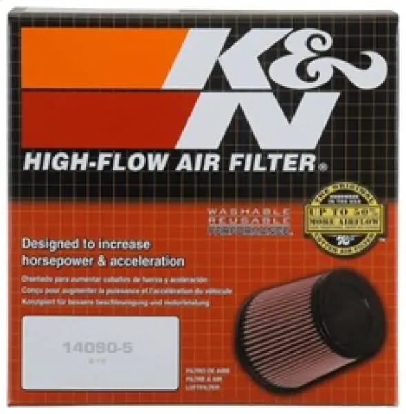K&N Replacement Round Filter Open Top 3.594in IS Dia 5in OS Dia 6.344in Height for Citroen/Peugeot thumbnail 7