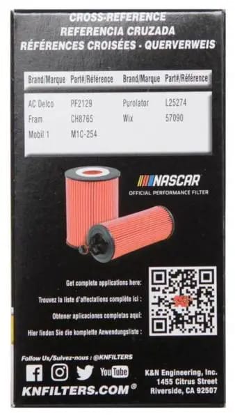 K&N 05-10 Saab 9-3 2.8L / 10-11 Camaro 3.6L V6 / 04-11 Cadillac CTS / STS / SRX 2.8L / 3.0L / 3.6L V thumbnail 11