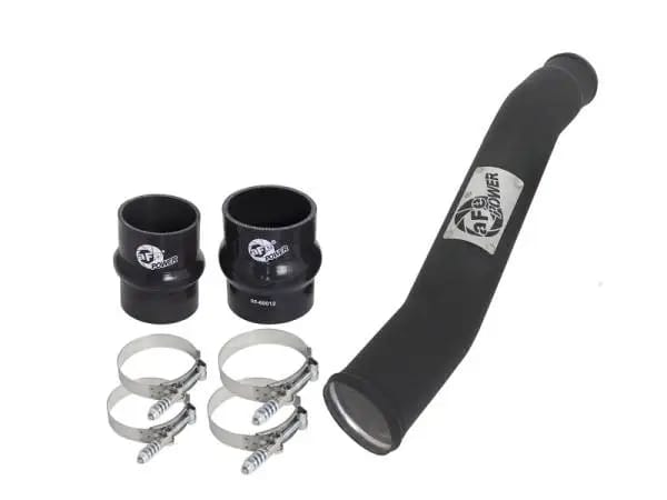 aFe BladeRunner 3in Intercooler Tube Hot Side w/ Couplings & Clamps Kit 07.5-09 Dodge Diesel Trucks thumbnail 6