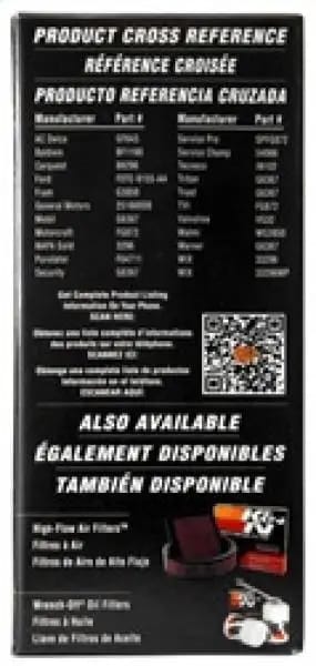 K&N Cellulose Media Fuel Filter 3in OD x 6.938in L thumbnail 5