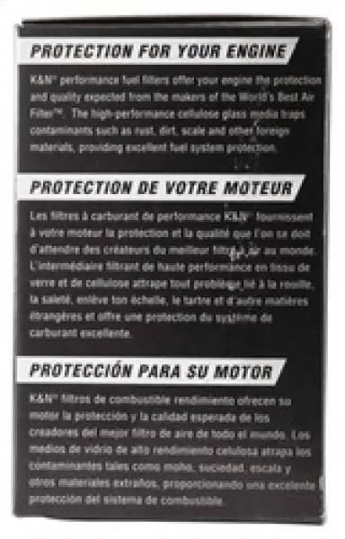K&N Cellulose Media Fuel Filter 1.688in OD x 3.813in L thumbnail 9