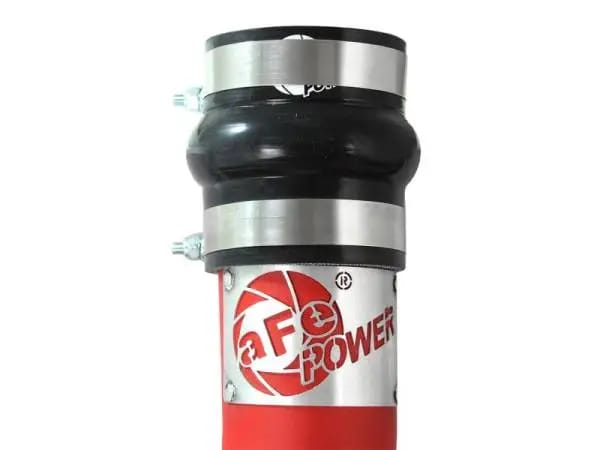 aFe Bladerunner Intercooler Tube Cold Side 3.5in 94-02 Dodge Trucks 5.9L - Red thumbnail 5