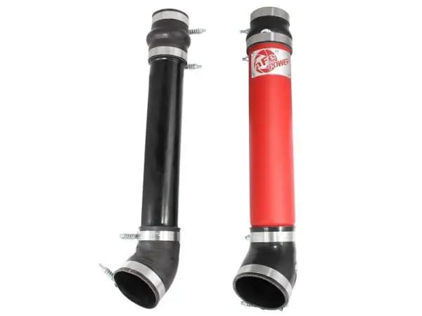 aFe Bladerunner Intercooler Tube Cold Side 3.5in 94-02 Dodge Trucks 5.9L - Red thumbnail 6