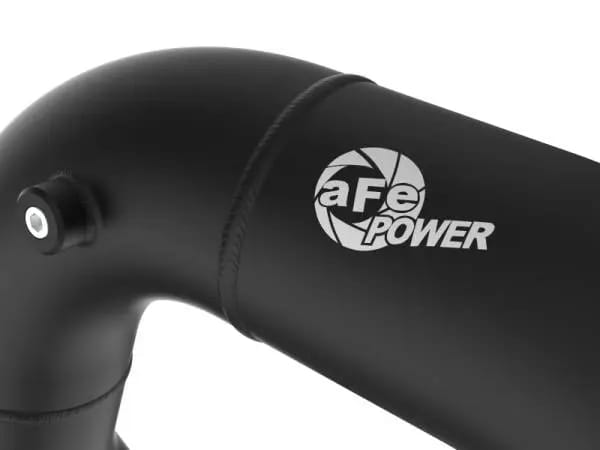 aFe 08-10 Ford Trucks V8-6.4L (td) BladeRunner 3 IN Aluminum Hot Charge Pipe - Black thumbnail 2
