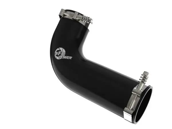 aFe 08-10 Ford Trucks V8-6.4L (td) BladeRunner 3 IN Aluminum Hot Charge Pipe - Black thumbnail 3