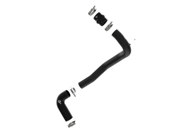 aFe 08-10 Ford Trucks V8-6.4L (td) BladeRunner 3 IN Aluminum Hot Charge Pipe - Black thumbnail 5