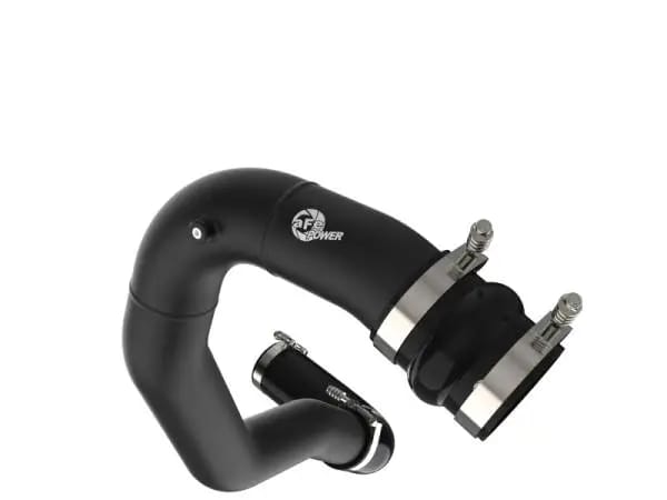 aFe 08-10 Ford Trucks V8-6.4L (td) BladeRunner 3 IN Aluminum Hot Charge Pipe - Black thumbnail 6