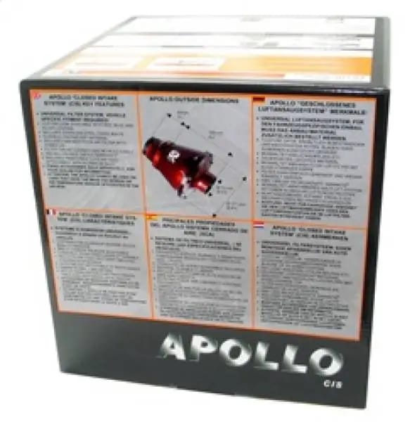 K&N Universal Apollo Black Cold Air Intake - 70mm OD FLG PP thumbnail 9