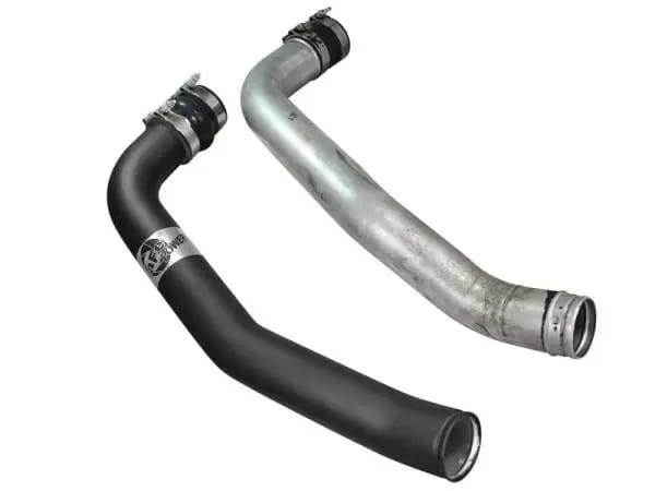 aFe Bladerunner Intercoolers I/C Tube 3in Cold Side Ford F-250/F-350 99-03 V8-7.3L - Black thumbnail 7