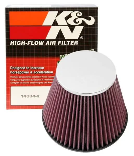 K&N Round Tapered Universal Air Filter 6in Flange ID x 7.5in Base OD x 4.5in Top OD x 6in H thumbnail 7