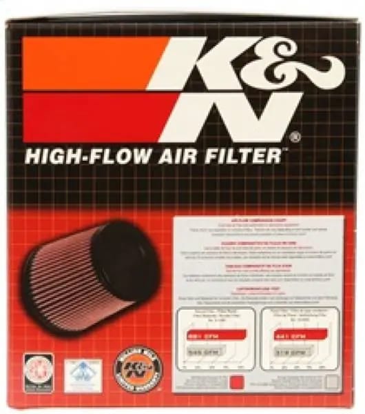 K&N Universal Filter 3 inch Flange 6 inch Base 5 1/4 inch Top 5 inch Height w/ Polished Top thumbnail 11
