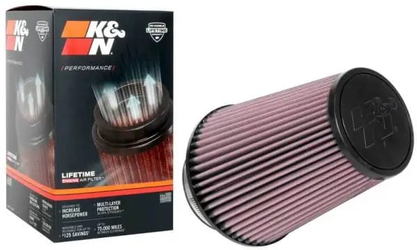 K&N Universal Clamp-On Air Filter 4in FLG / 6-1/2in B / 4-1/2in T / 8in H thumbnail 3