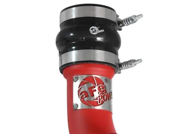 aFe BladeRunner 3in Red Intercooler Tubes Hot & Cold Side Kit for 13-14 Dodge RAM Diesel 6.7L (td) thumbnail 4