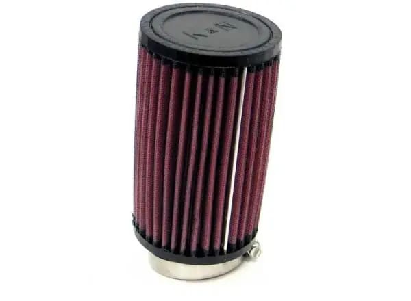 K&N Universal Clamp-On Air Filter - 2 1/4in 10 DEG FLG 3 1/2in OD 6in H thumbnail 2