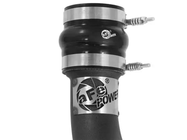 aFe BladeRunner 3in Black Intercooler Tube Hot Side w/ Couplings & Clamps 13-14 Dodge RAM 6.7L (td) thumbnail 4