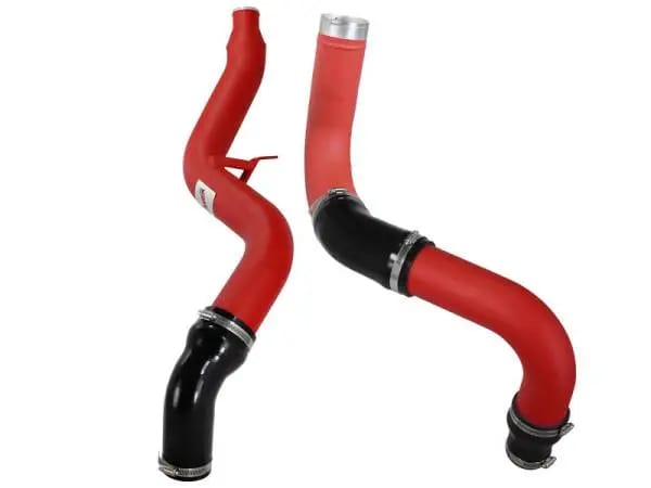 aFe Bladerunner 3in Red Intercooler Hot and Cold Side Tubes 14-15 Dodge Ram 1500 EcoDiesel V6 3.0L thumbnail 7