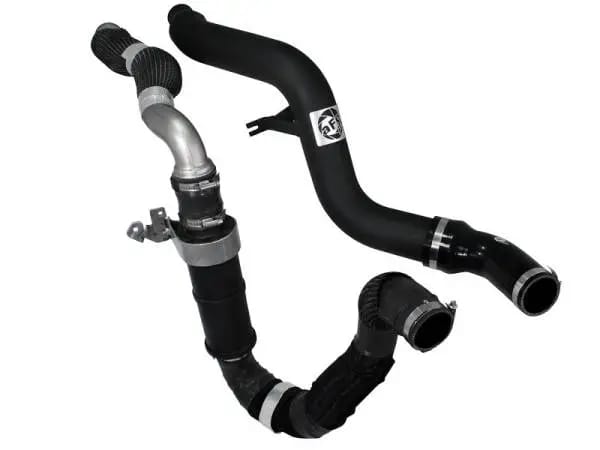 aFe Bladerunner Intercoolers 3in Black Tube Hot Side w/ Couplings & Clamps 14-15 Ram 1500 V6-3.0L thumbnail 10