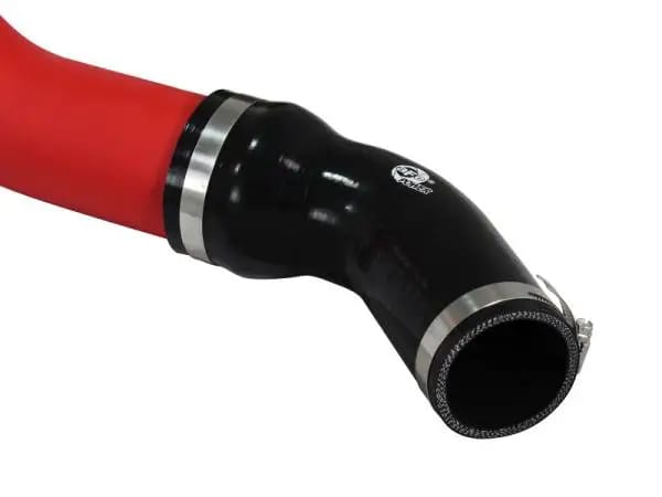 aFe BladeRunner Intercooler Tube Hot Side 3in Ram 1500 14-15 EcoDiesel V6-3.0L (td) - Red thumbnail 3