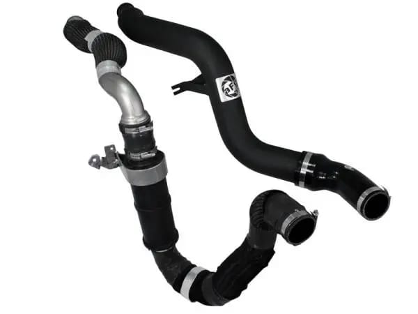aFe Bladerunner Intercoolers 3in Black Tube Hot Side w/ Couplings & Clamps 14-15 Ram 1500 V6-3.0L thumbnail 8