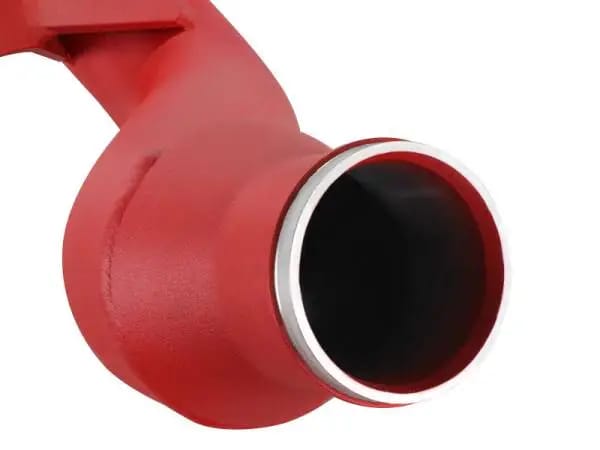 aFe BladeRunner Intercooler Tube Hot Side 3in Ram 1500 14-15 EcoDiesel V6-3.0L (td) - Red thumbnail 4