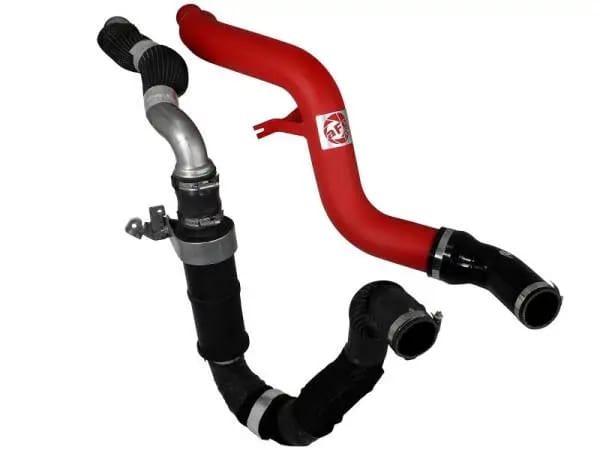 aFe BladeRunner Intercooler Tube Hot Side 3in Ram 1500 14-15 EcoDiesel V6-3.0L (td) - Red thumbnail 6