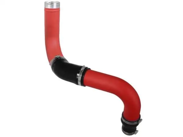 aFe Bladerunner 3in Red Intercooler Cold Side w/ Couplings Ram 1500 EcoDiesel 2014 V6 3.0L thumbnail 3