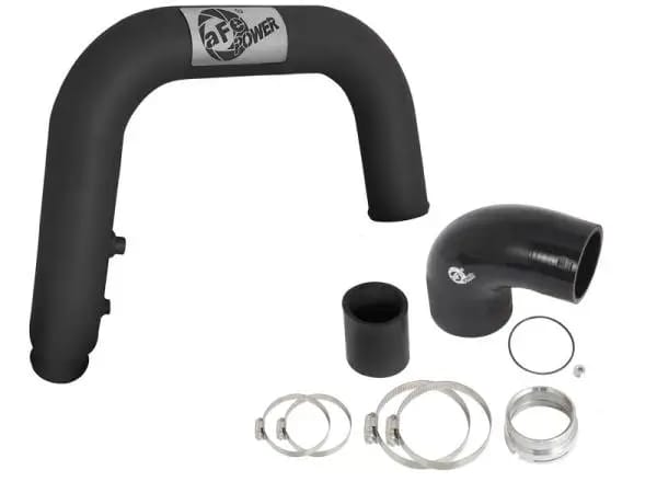 aFe BladeRunner 2.5in Black IC Tube Hot Side w/ Coupling & Clamp Kit 2016 GM Colorado/Canyon 2.8L thumbnail 5