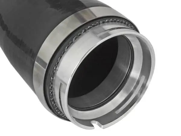 aFe BladeRunner 2.5in Red IC Tube Hot Side w/ Coupling & Clamp Kit 2016 GM Colorado/Canyon 2.8L thumbnail 4