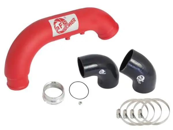 aFe BladeRunner 3in Red IC Tube Cold Side w/ Coupling & Clamp Kit 2016 GM Colorado/Canyon 2.8L thumbnail 9