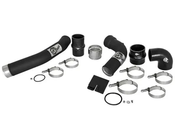 aFe Bladerunner 3in Hot and Cold Side Black Intercooler Tubes 2017 Ford Diesel Trucks V8 6.7L (td) thumbnail 13