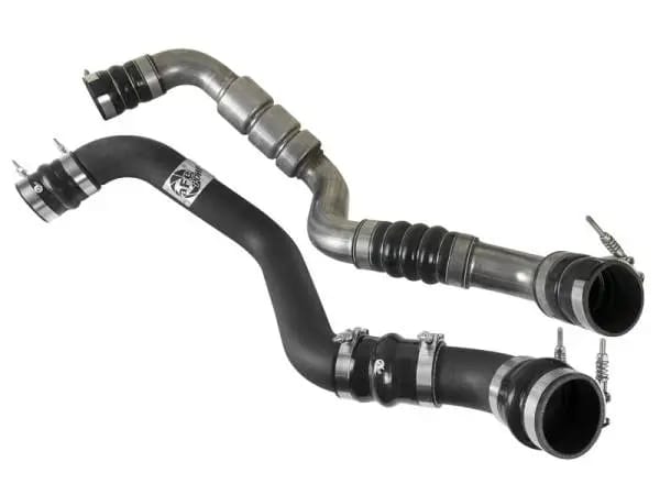 aFe Bladerunner Intercooler Tube Hot Side 3in 17-18 GM Diesel Trucks V8-6.6L (td) L5P - Black thumbnail 4