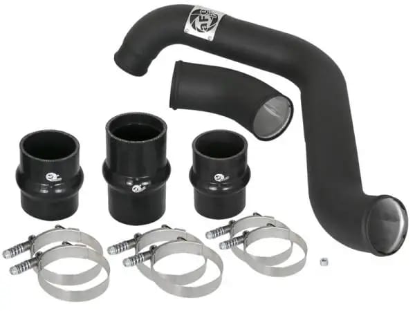 aFe Bladerunner Intercooler Tube Hot Side 3in 17-18 GM Diesel Trucks V8-6.6L (td) L5P - Black thumbnail 5