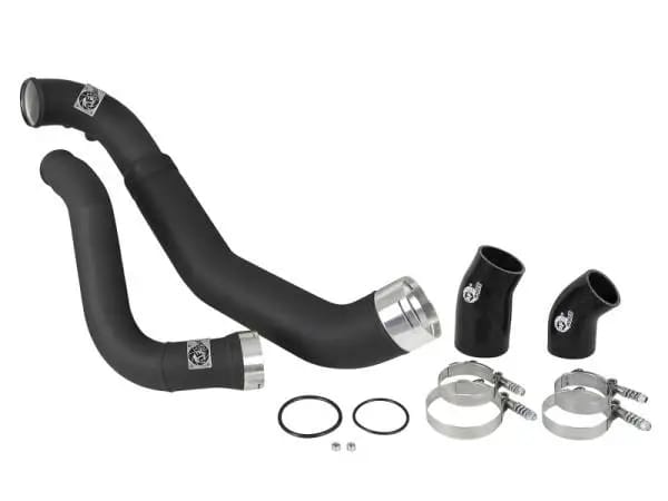 aFe Bladerunner 3.5in-3in Intercooler Cold Side Tube Black - 18-19 Ford F-150 V6-3.0L (td) thumbnail 5