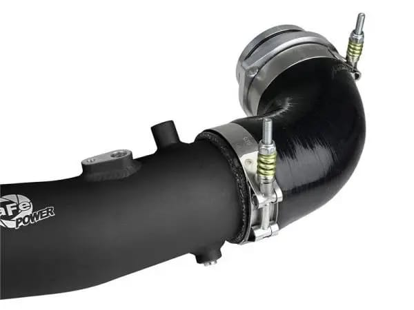 aFe 2020 Toyota Supra 3.0L 3in Black Intercooler Tube - Hot thumbnail 4