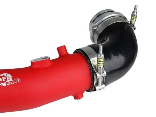 aFe 2020 Toyota Supra 3.0L 3in Red Intercooler Tube - Hot thumbnail 10