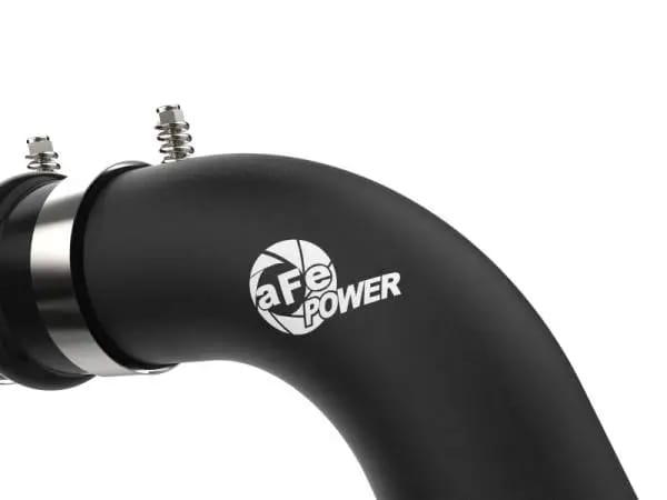 aFe BladeRunner Black 3in Aluminum Charge Pipe Kit 20-21 GM Diesel Trucks V8-6.6L (td) L5P thumbnail 2